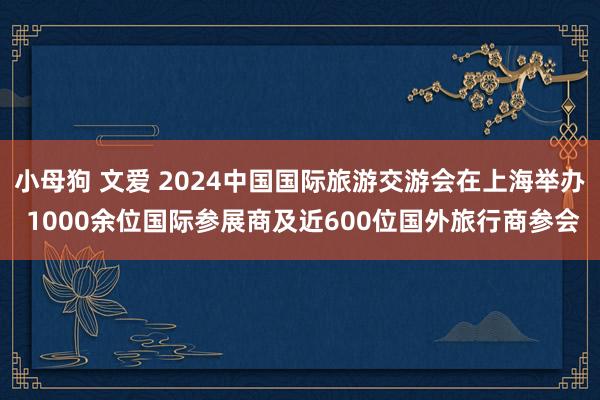 小母狗 文爱 2024中国国际旅游交游会在上海举办 1000余位国际参展商及近600位国外旅行商参会