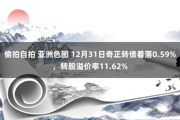 偷拍自拍 亚洲色图 12月31日奇正转债着落0.59%，转股溢价率11.62%